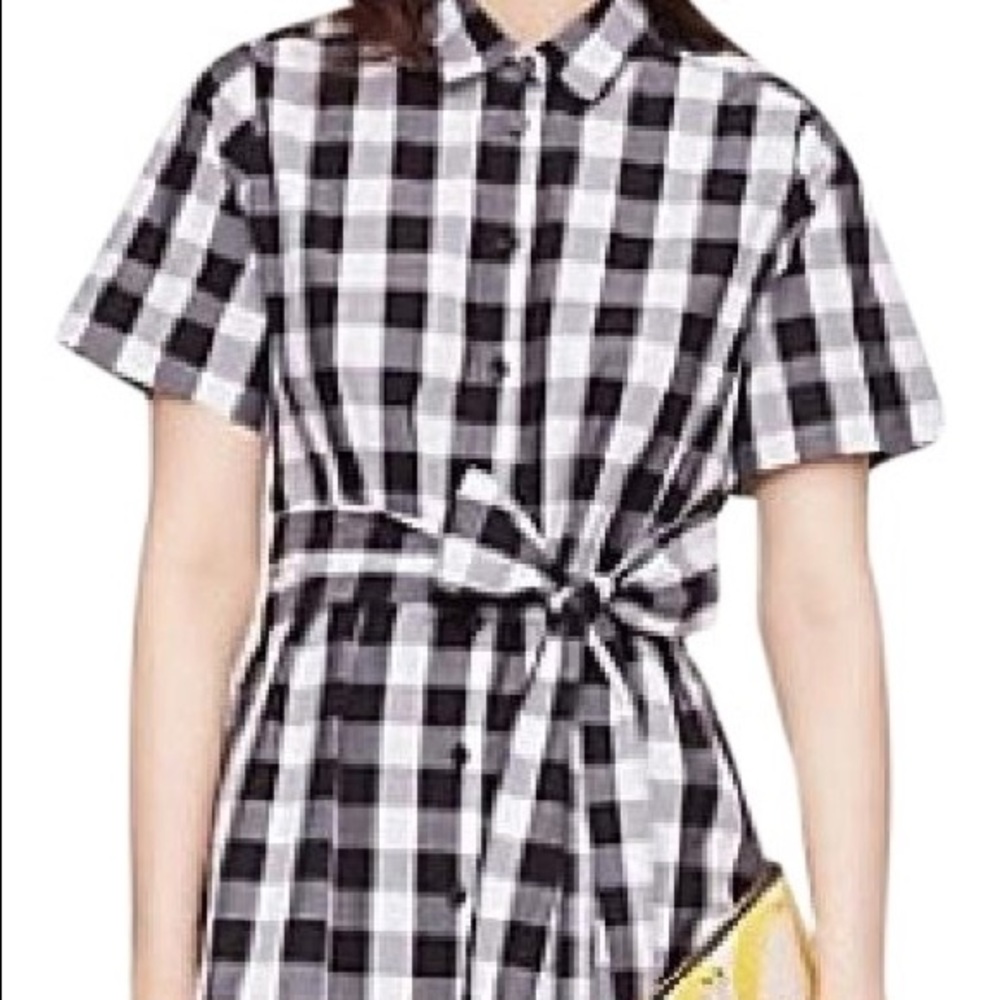 Kate Spade Gingham Maxi Dress